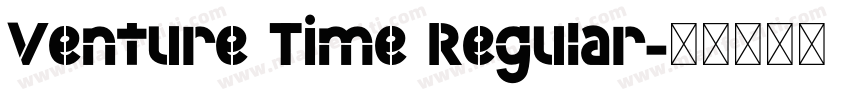 Venture Time Regular字体转换